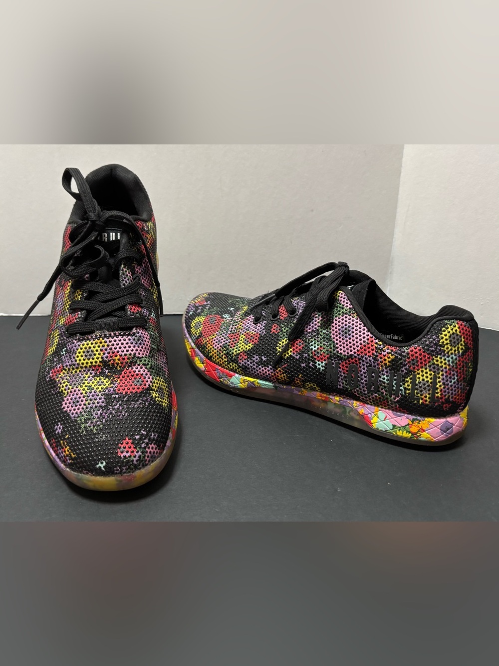 NOBULL Daisy Print SuperFabric Cross Trainer Sneakers M9 W10.5